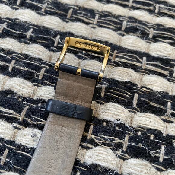 🌿Marc By Marc Jacob’s Women’s Analog Black Leather Strap Baker Watch - Picture 5 of 10